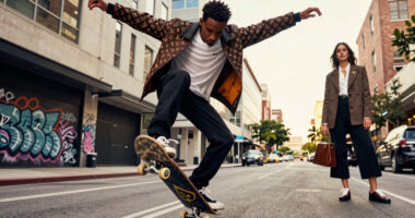 EXCLUSIVE: Louis Vuitton Taps Skateboarder Tyshawn Jones for Men’s Pre-fall Campaign