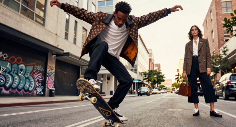EXCLUSIVE: Louis Vuitton Taps Skateboarder Tyshawn Jones for Men’s Pre-fall Campaign