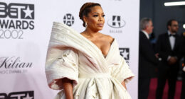 Queen Latifah’s Kilian Kerner Look Brings Textural Volume to the BET Awards 2026 Red Carpet