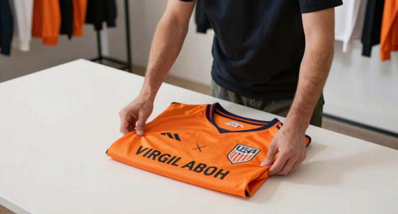 The USA x Virgil Abloh Archive Soccer Jersey Is Still in Stock