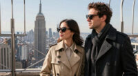 Couple On Empire State Building