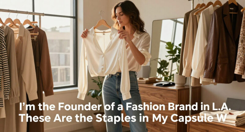 I'm The Founder Of A Fashion Brand In L.A.—These Are The Staples In My Capsule Wardrobe