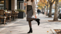 Fact: Taking Your Knee-Length Skirts From Summer To Fall Requires This Specific Closed-Toe Shoe