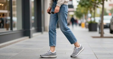 New Balance’s Coolest Mary Jane Sneaker Knows Grey Is Good