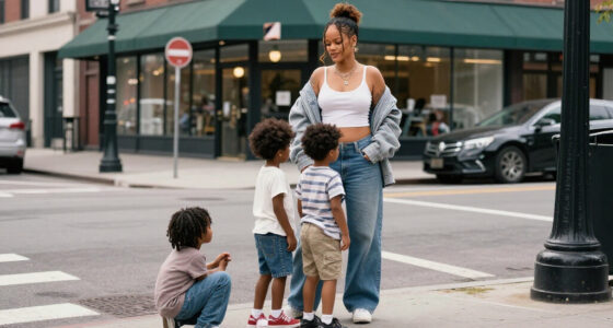 Rihanna Shares A Rare Video Of Her 3 Kids Together On The Street Where She Grew Up