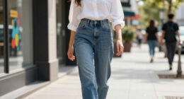 The Fall Basic That Makes High-Waisted Jeans Look 2026 Instead Of Dated