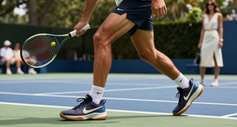 Carlos Alcaraz Took The US Open Court In New Travis Scott Nikes. Then, Travis Scott Dropped A Full "Cactus Court" Collection.