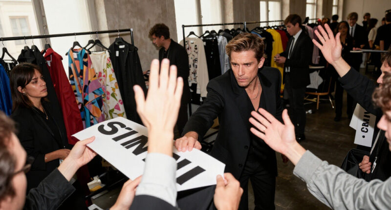 Fashion Week Honcho Manhandles Protesters During Runway Ruckus