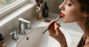 The Viral Blurred French Lip Has A New Twist For Fall