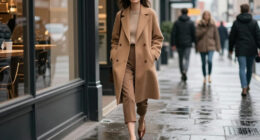 It's Simple: Wearing This Specific Coat Trend With Capris Is An Instant It-Girl Indicator