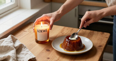 LOEWE Perfumes' New Candle Is Inspired By A Beloved British Dessert