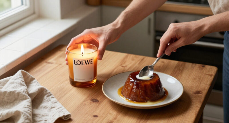 LOEWE Perfumes' New Candle Is Inspired By A Beloved British Dessert