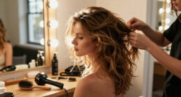 Sarah Pidgeon’s Bouncy Supermodel Blowout Is Volumemaxxing At Its Finest