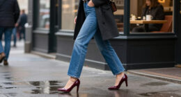 You *Could* Wear Jeans With Black Heels, But It Girls Know This Anti-Trend Color Looks Better